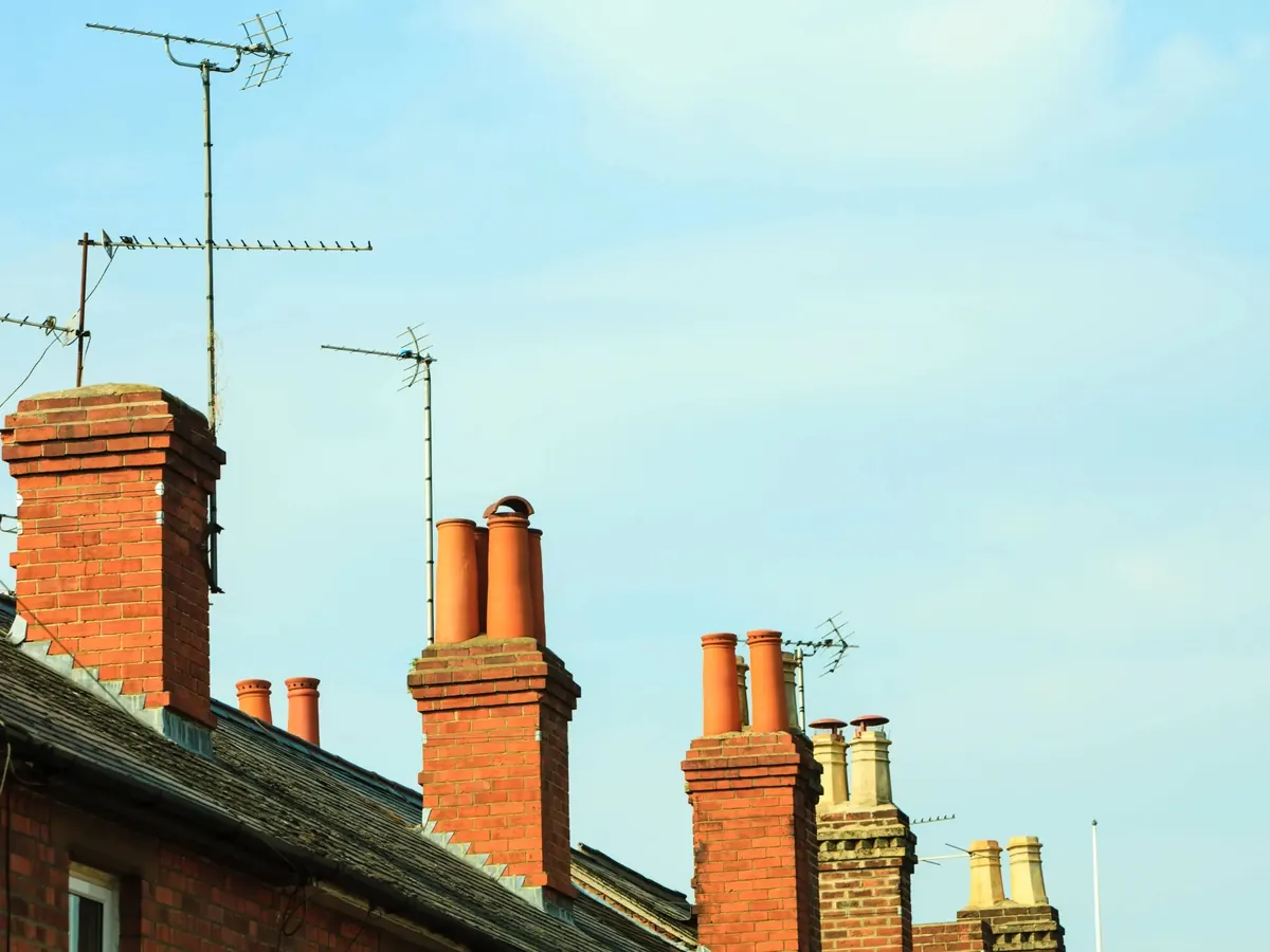 Chimney work by Stratton Roofing on a Sussex property