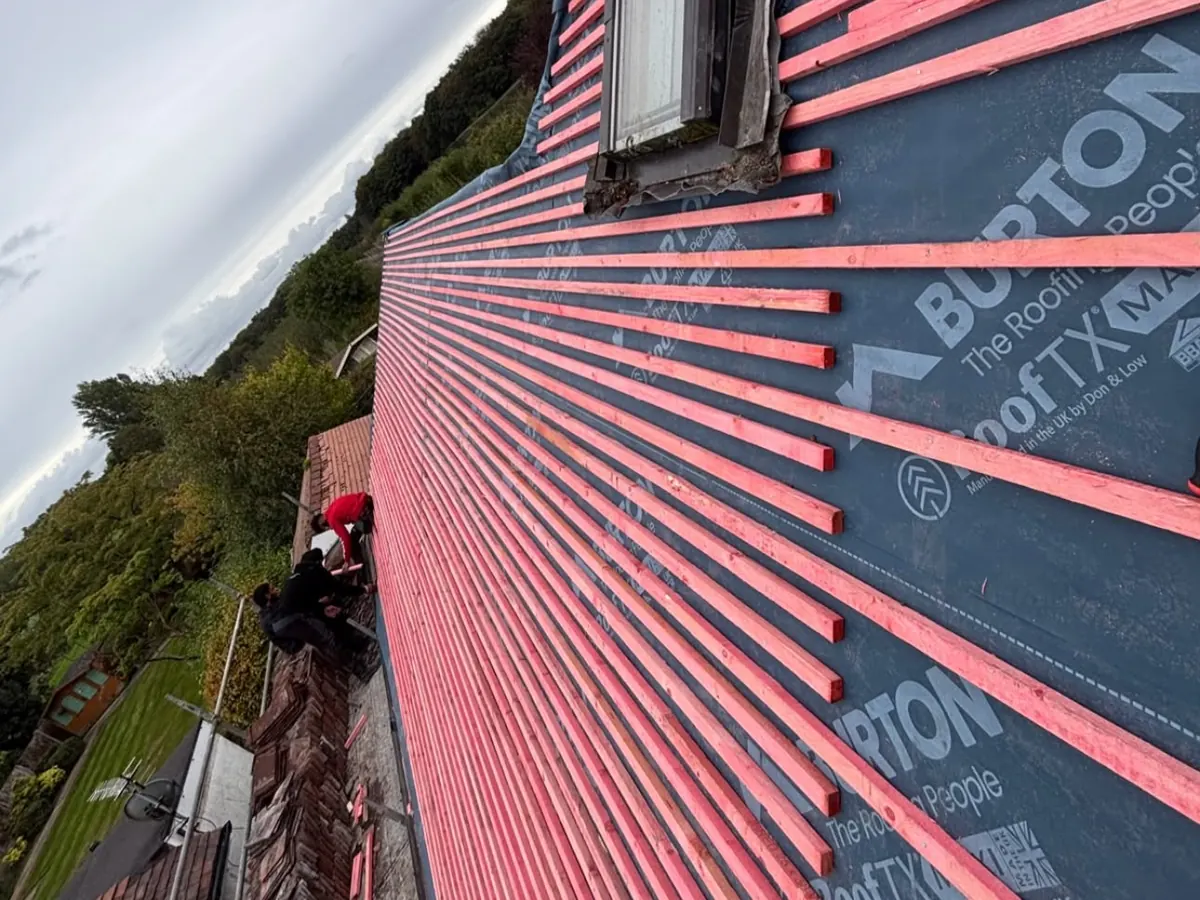 Roof timbers – Stratton Roofing job #14, Sussex