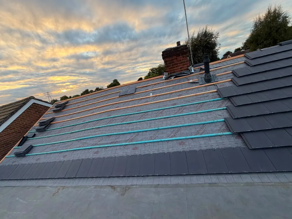 Slate roof – Stratton Roofing job #74, Sussex
