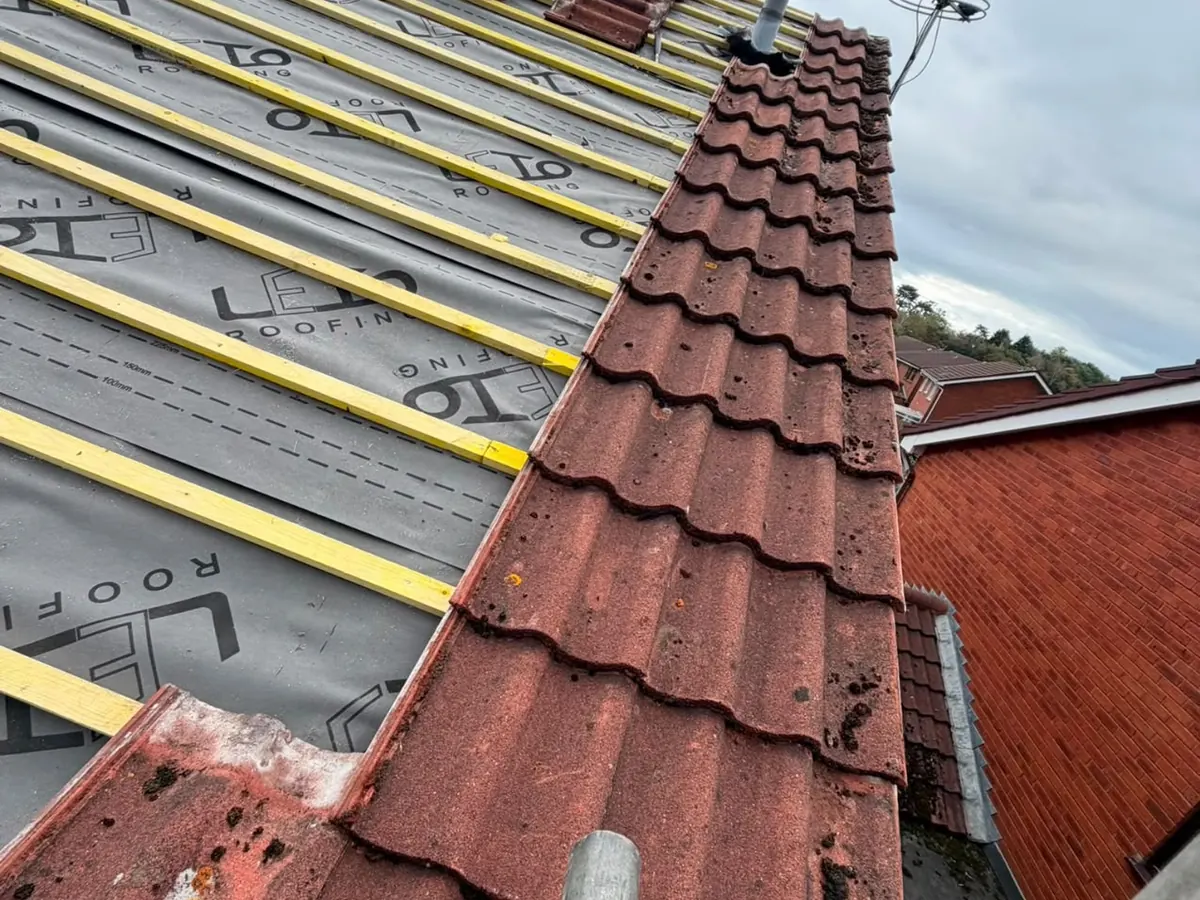 Tiled roof – Stratton Roofing job #93, Sussex