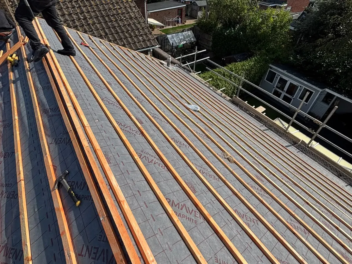 Roofing job – Stratton Roofing job #101, Sussex